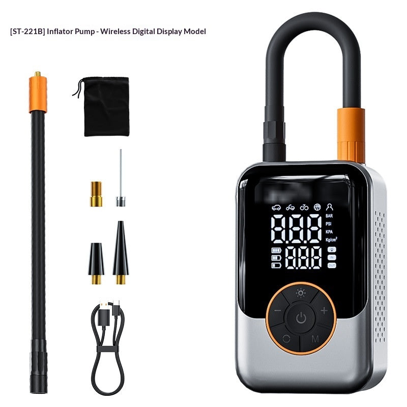 VoltPro Kabellose Auto Luftpumpe Tragbar USB C 48 Bis 60W