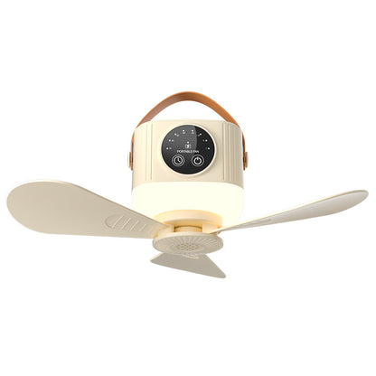Wiederaufladbarer Ventilator Mit Licht und Kühlung - Hobbyfy