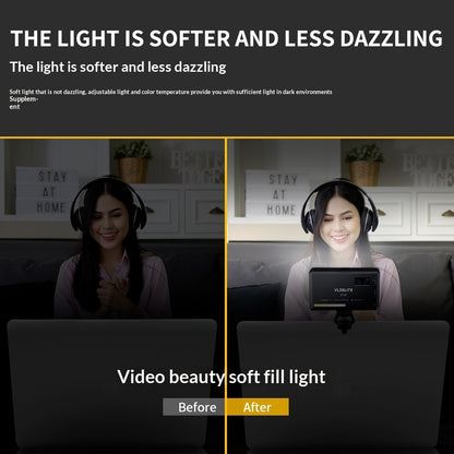 W160C RGB LED Aufhelllicht Für Live Streaming Und Fotografie - Hobbyfy