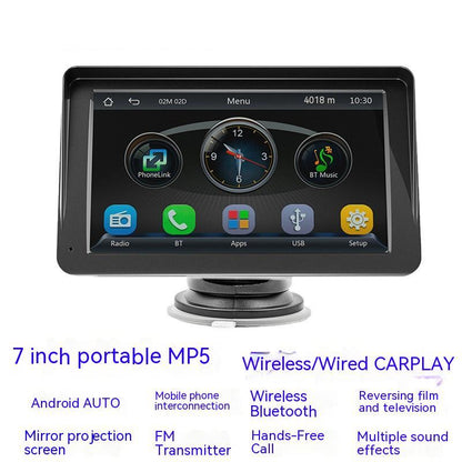 Apple 7-Zoll Kabellos CarPlay Tragbares Display Mit IPS-Touchscreen - Hobbyfy