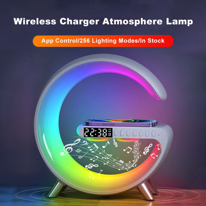 G Form Intelligente LED Lampe Bluetooth Kabelloses Laden Stimmungslicht - Hobbyfy