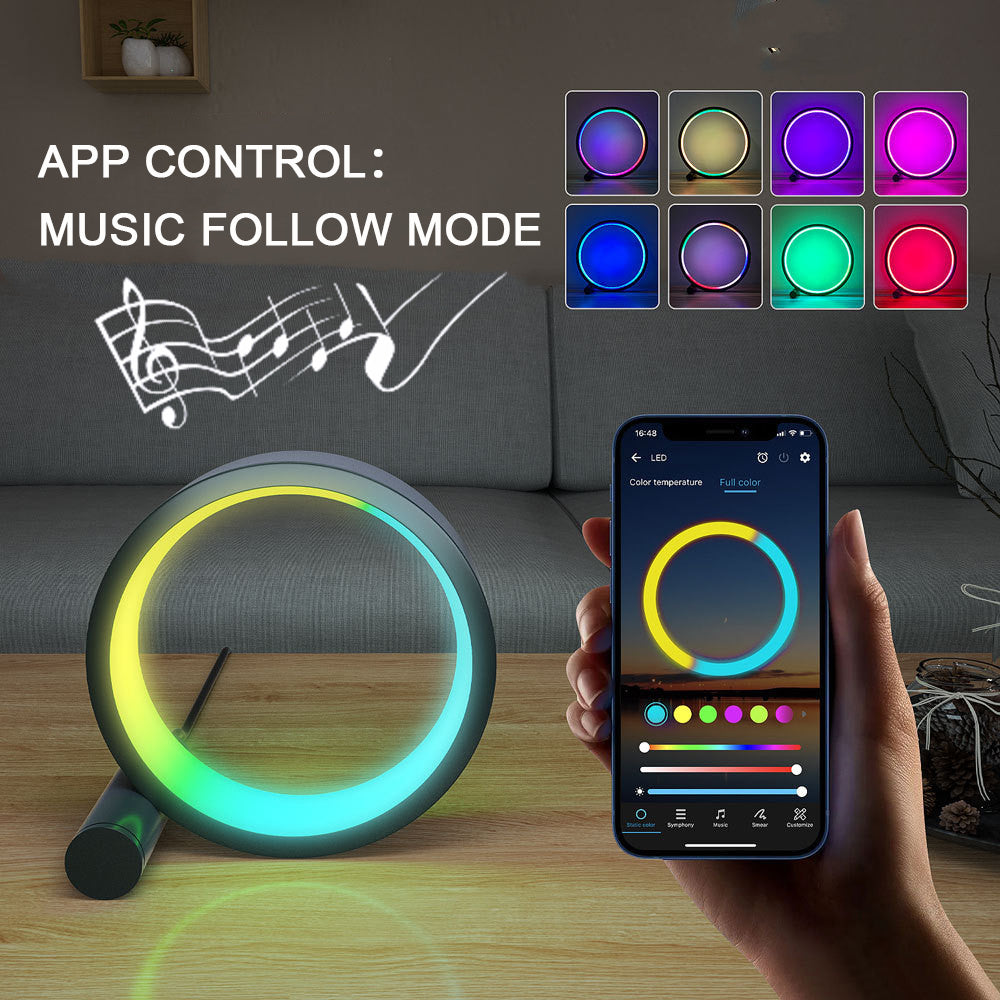 Smartes LED Nachtlicht Mit Musik Rhythmus Farbwechsel - Hobbyfy