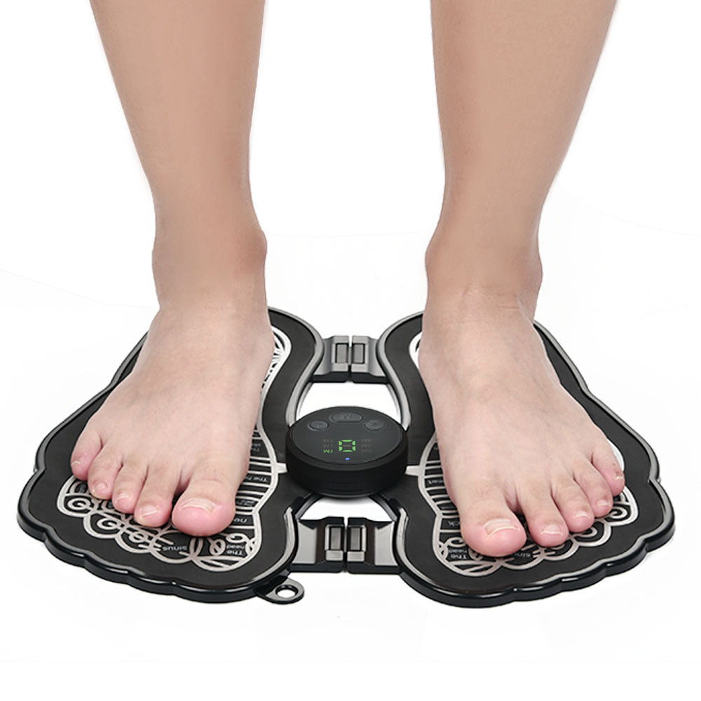 NovaLux Fußmassage Matte EMS Puls Wiederaufladbar - Hobbyfy