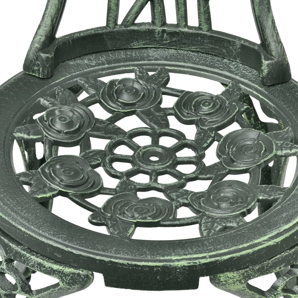 Gussaluminium Bistro-Set, 3-Teilig, Wetterfest, Standfest - Hobbyfy