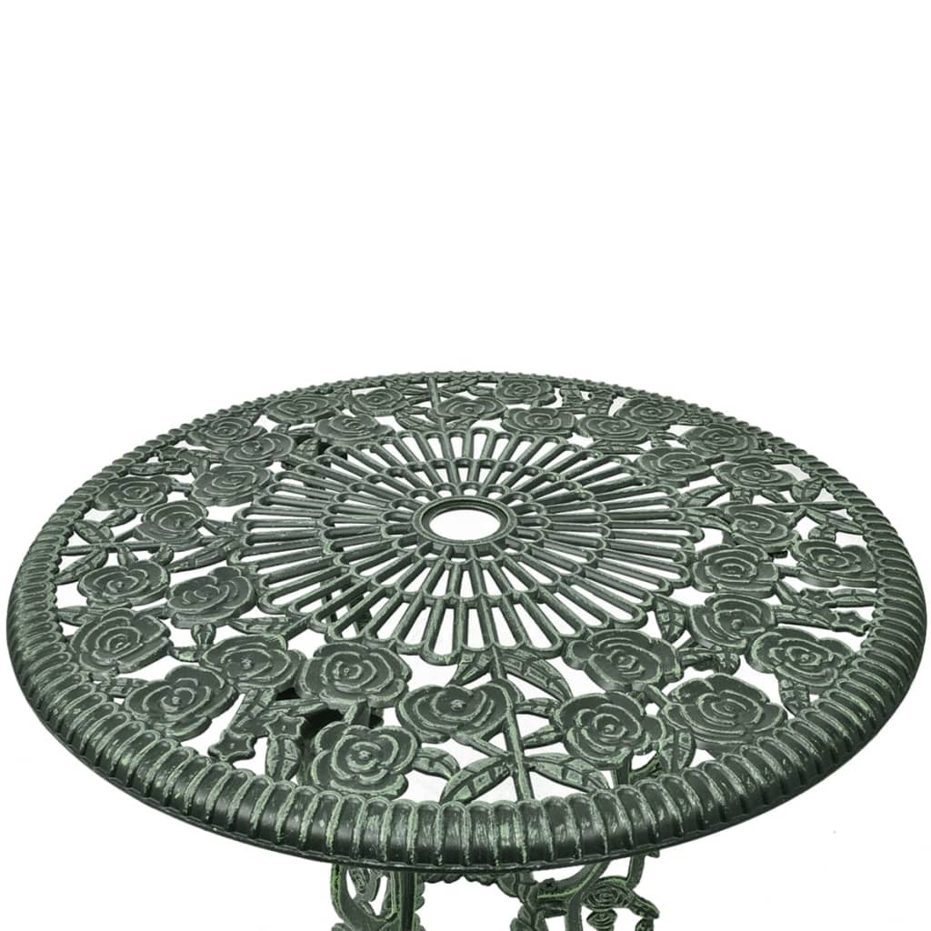 Gussaluminium Bistro-Set, 3-Teilig, Wetterfest, Standfest - Hobbyfy