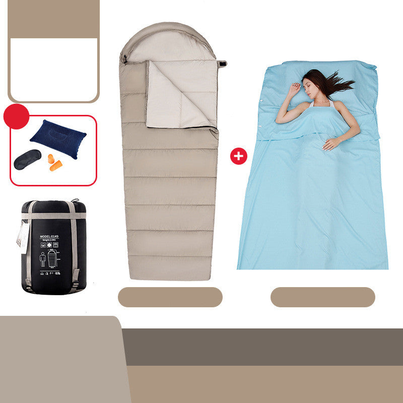 Daunen Schlafsack Outdoor Mit Baumwolle Füllung Warm Isoliert