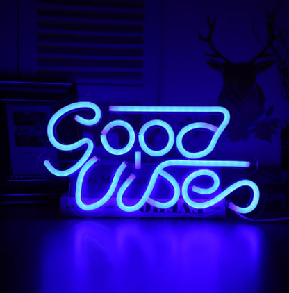 LED Neon Leuchte Wand Spaceman Planet Motiv Innen & Außen - Hobbyfy