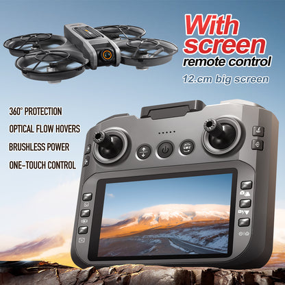 S156 Brushless Renn Drohne Mit Bildschirm Und Optischer Fluss - Hobbyfy