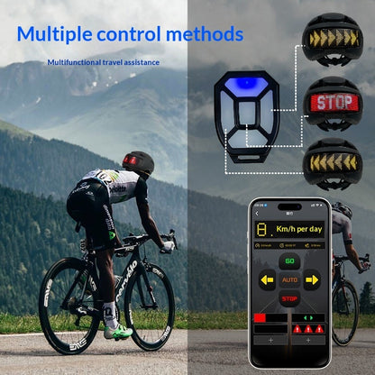 LED Display Helm Für Fahrradfahrer Sichtbarkeit & Sicherheit - Hobbyfy