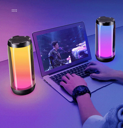 AuroraSound Ambientlicht Gaming Lautsprecher Mit Bluetooth - Hobbyfy