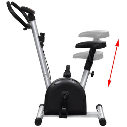Kompaktes Heimfitness Fahrrad Mit Stabilen Stahlrahmen Und 2 Kg Fliehkraft - Hobbyfy