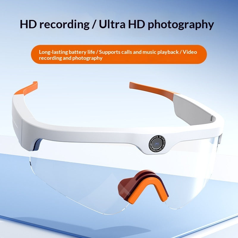 Smart Bluetooth Brille Mit Integrierter Kamera 4K Freihändig - Hobbyfy
