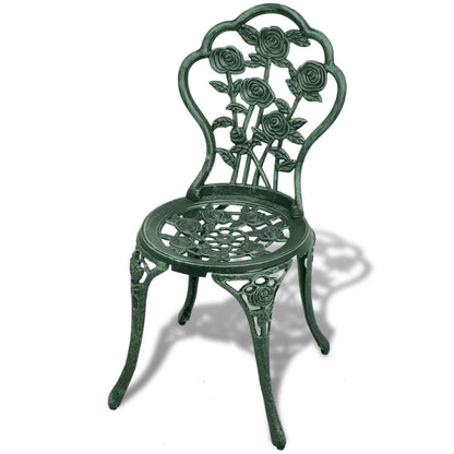 Gussaluminium Bistro-Set, 3-Teilig, Wetterfest, Standfest - Hobbyfy