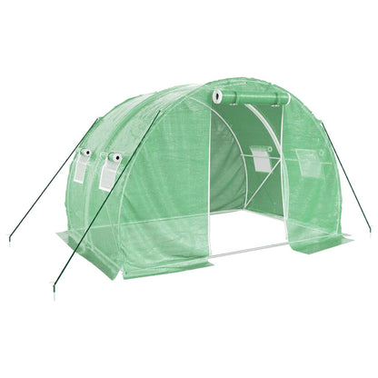 Gewächshaus Mit Stahlrahmen 6 Quadratmeter 3x2x2 m - Hobbyfy