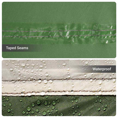 NovaGuard Dachzelt 220 Cm Wasserdicht Privatsphäre Polyester - Hobbyfy