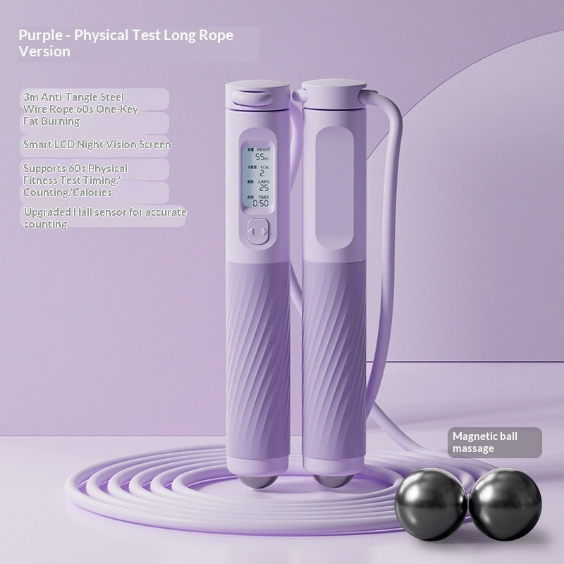Kordelloses Magnetperlen Fitnessseil Für Cardio Und Muskelmassage