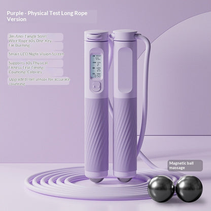 Kordelloses Magnetperlen Fitnessseil Für Cardio Und Muskelmassage