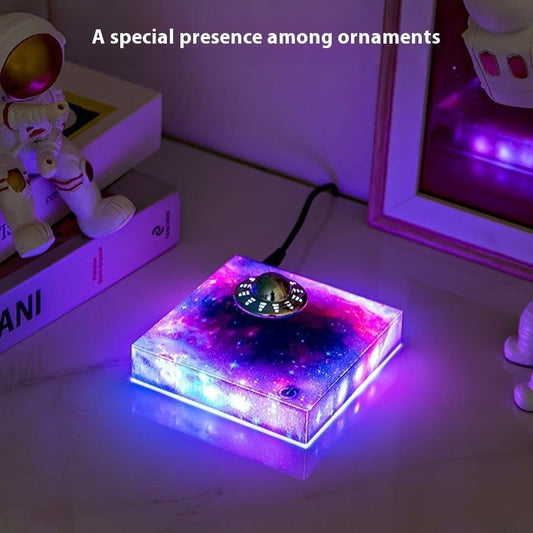 Levitierende UFO Tischlampe mit Magnet-Schwebeeffekt RGB - Hobbyfy