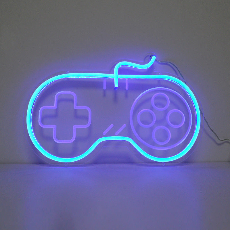Net Red LED Neonlicht Spielcontroller Dimmbare Beleuchtung - Hobbyfy