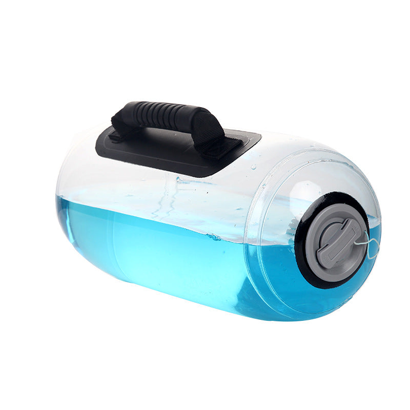 Transparente Wasser Dumbbell Mit Einstellbarem Gewicht 5-30 Kilogramm - Hobbyfy
