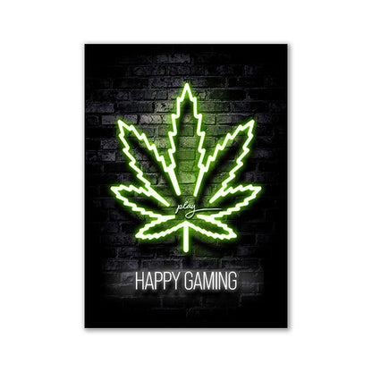 Neon Canvas Gaming Matte - Hobbyfy