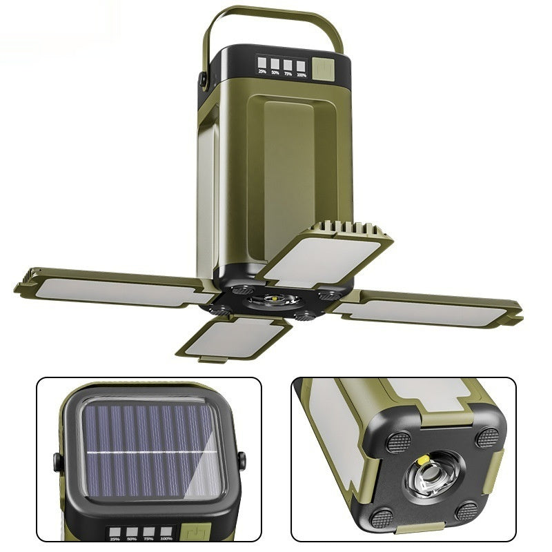 Camping Outdoor faltbare Solarlampe 2000 mAh - Hobbyfy