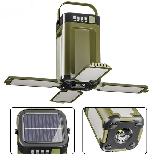 Outlite Camping Outdoor faltbare Solarlampe 2000 mAh