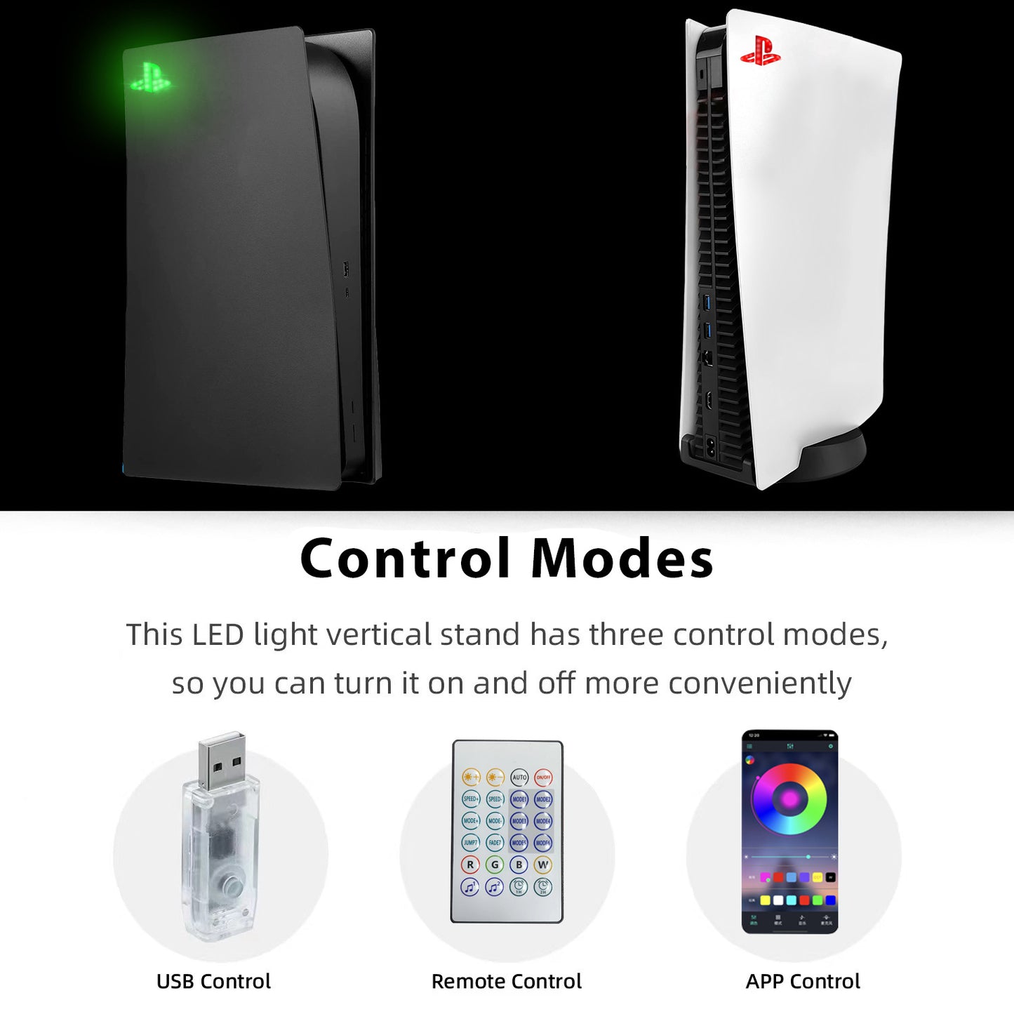 Lumina PS5 USB Ambientelicht Kompaktes Stimmungslicht - Hobbyfy