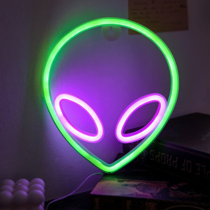 Neon Wandlampe LED Design Dekoration Für Schlafzimmer - Hobbyfy