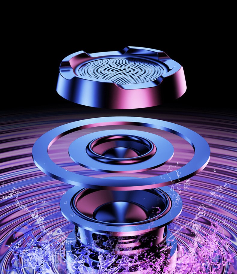 AuroraSound Ambientlicht Gaming Lautsprecher Mit Bluetooth - Hobbyfy
