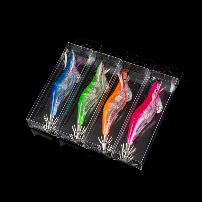 Garnelen Köder 10 cm Vier Farben Realistische Nachbildung - Hobbyfy