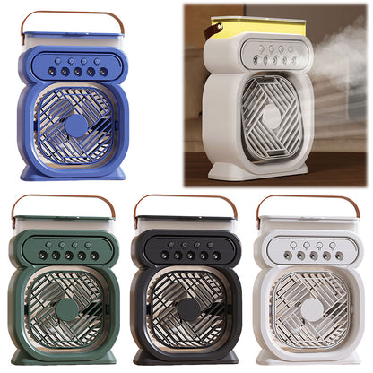 3 In 1 Portable Luftkühler Mit LED Nachtlicht - Hobbyfy