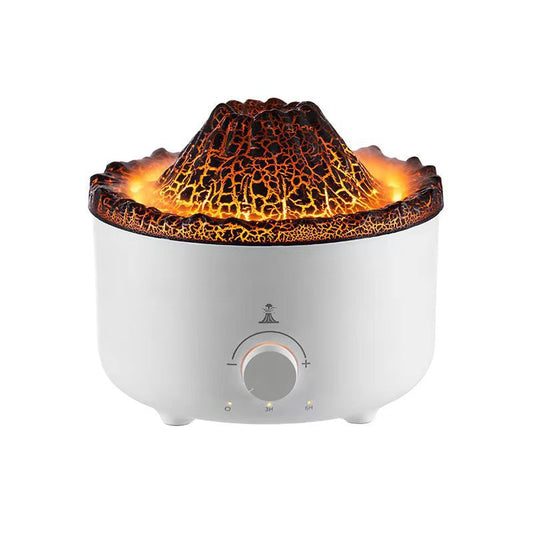 Vulkan Diffusor Mit Duft Und Flammenlicht Für Feuchte Raumluft - Hobbyfy