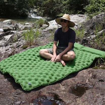 Lunara Doppelte Luftmatratze Camping Nylon-TPU-Verbund Kissenvarianten - Hobbyfy