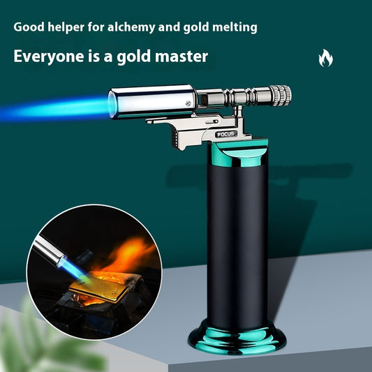 Sturm- Gasfeuerzeug Outdoor Metallgehäuse Schwarz