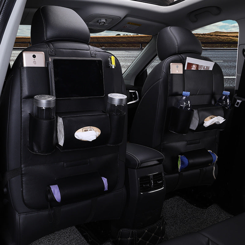 Leder Autositz Rückenlehnen Organizer Faltbar - Hobbyfy
