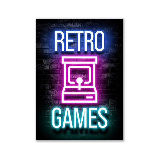 Neon Canvas Gaming Matte - Hobbyfy