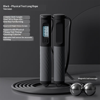Kordelloses Magnetperlen Fitnessseil Für Cardio Und Muskelmassage