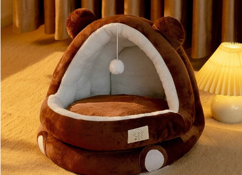 Cat Nest Four Seasons Universal Winter Warm Closed - Hobbyfy