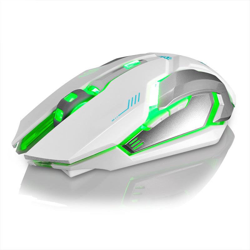 LuxMaus Leise,Drahtlose Gaming Maus - Hobbyfy