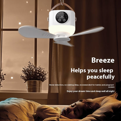 Wiederaufladbarer Ventilator Mit Licht und Kühlung - Hobbyfy