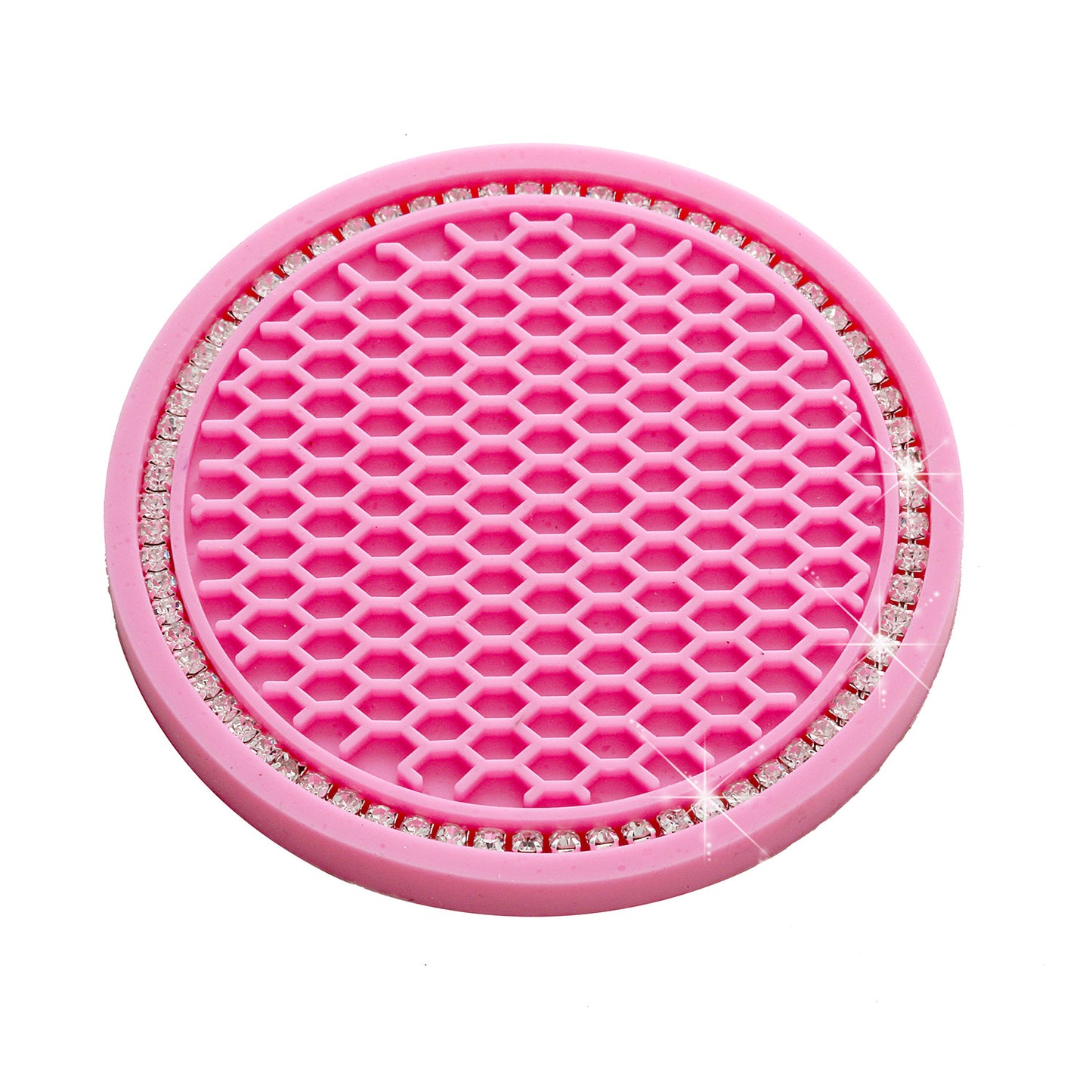 Diamantbesetztes Haken Set Für Auto Innenraum Pink