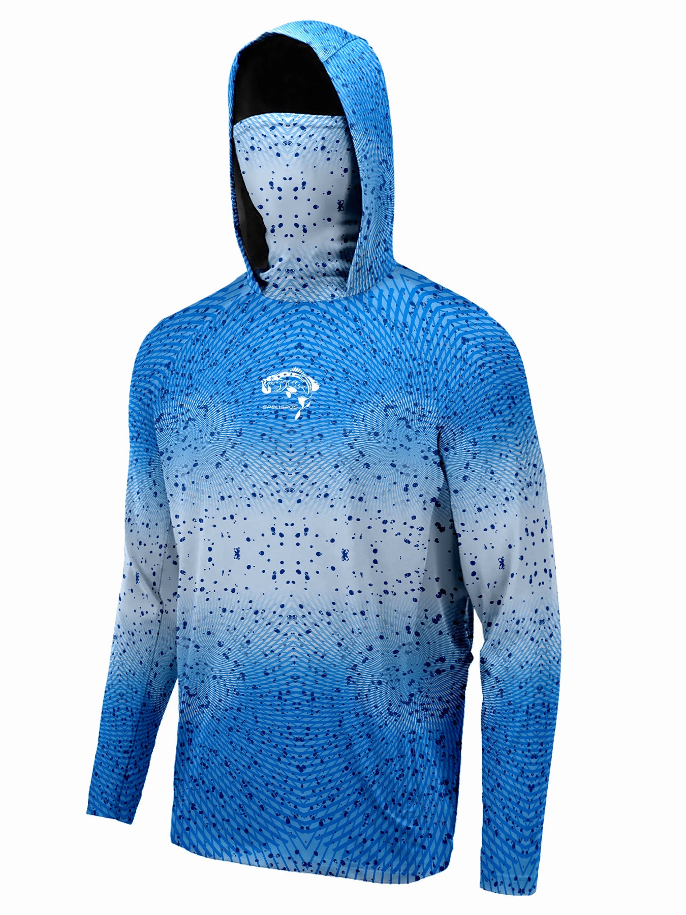 AquaLine Fishing Hoodie UPF 50 Mit Sonnenschutz Und Atmungsaktiv - Hobbyfy