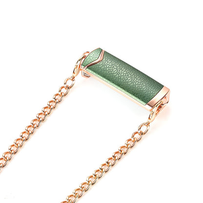 Modekette Universal Crossbody Handyhalter Clip Abnehmbar Silbergrün - Hobbyfy