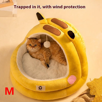 Cat Nest Four Seasons Universal Winter Warm Closed - Hobbyfy