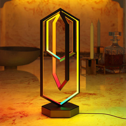 Lumina Minimalistische Polygon RGB Stimmungsleuchte Mit Sanftem Licht