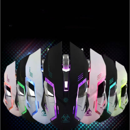 LuxMaus Leise,Drahtlose Gaming Maus - Hobbyfy
