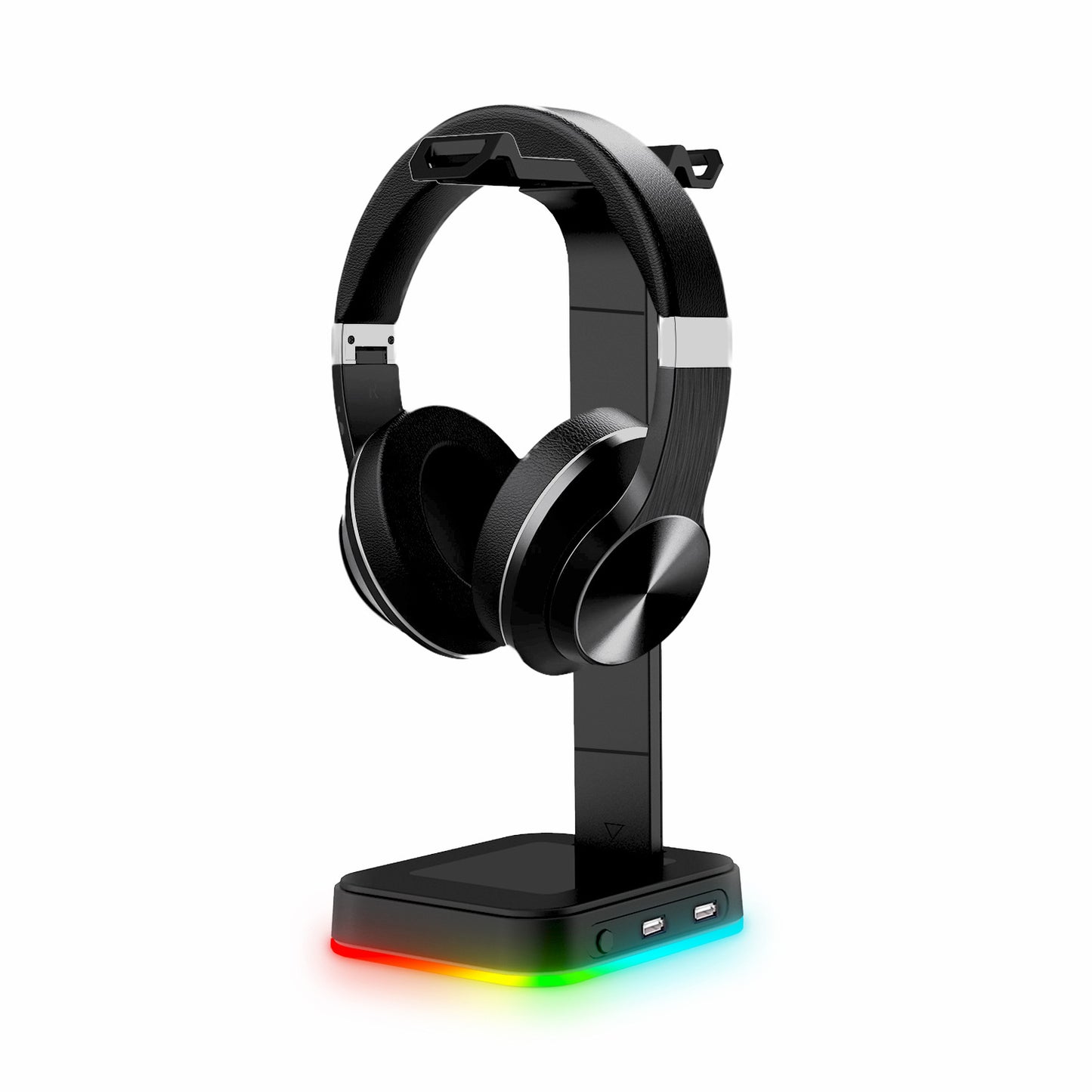 NebulaGamer Kopfhörerhalterung 2-In-1 RGB USB-Lade-Datenstation - Hobbyfy