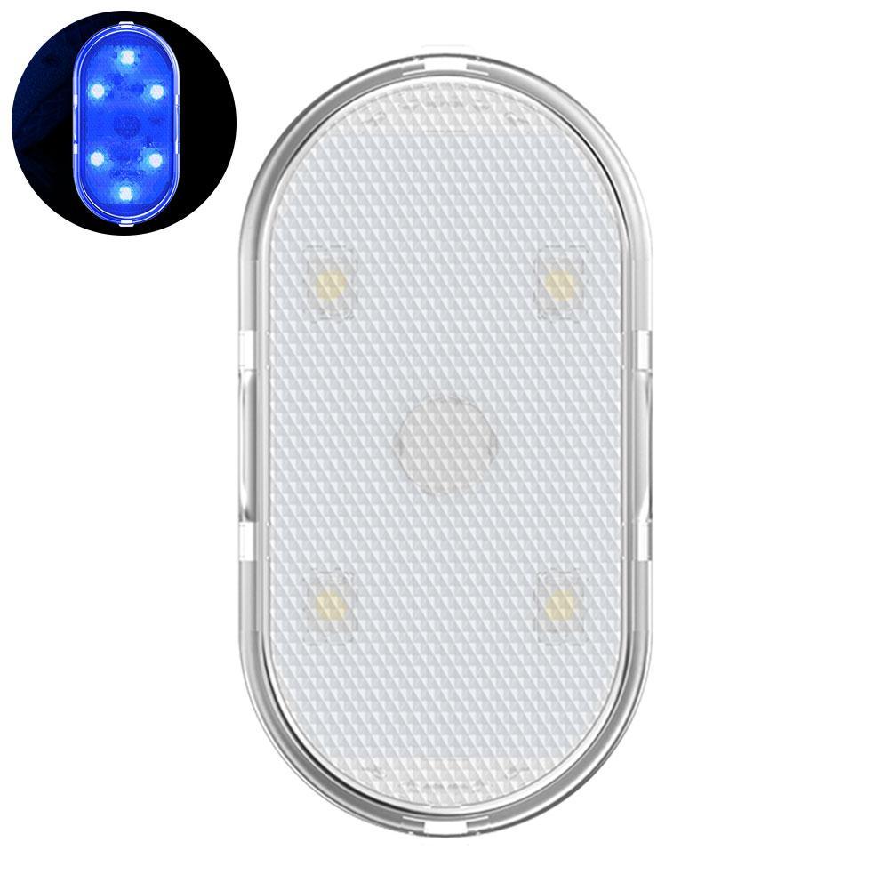 Auto USB Ambientlampe Vier Farben IceBlue Blau Weiss Pink - Hobbyfy