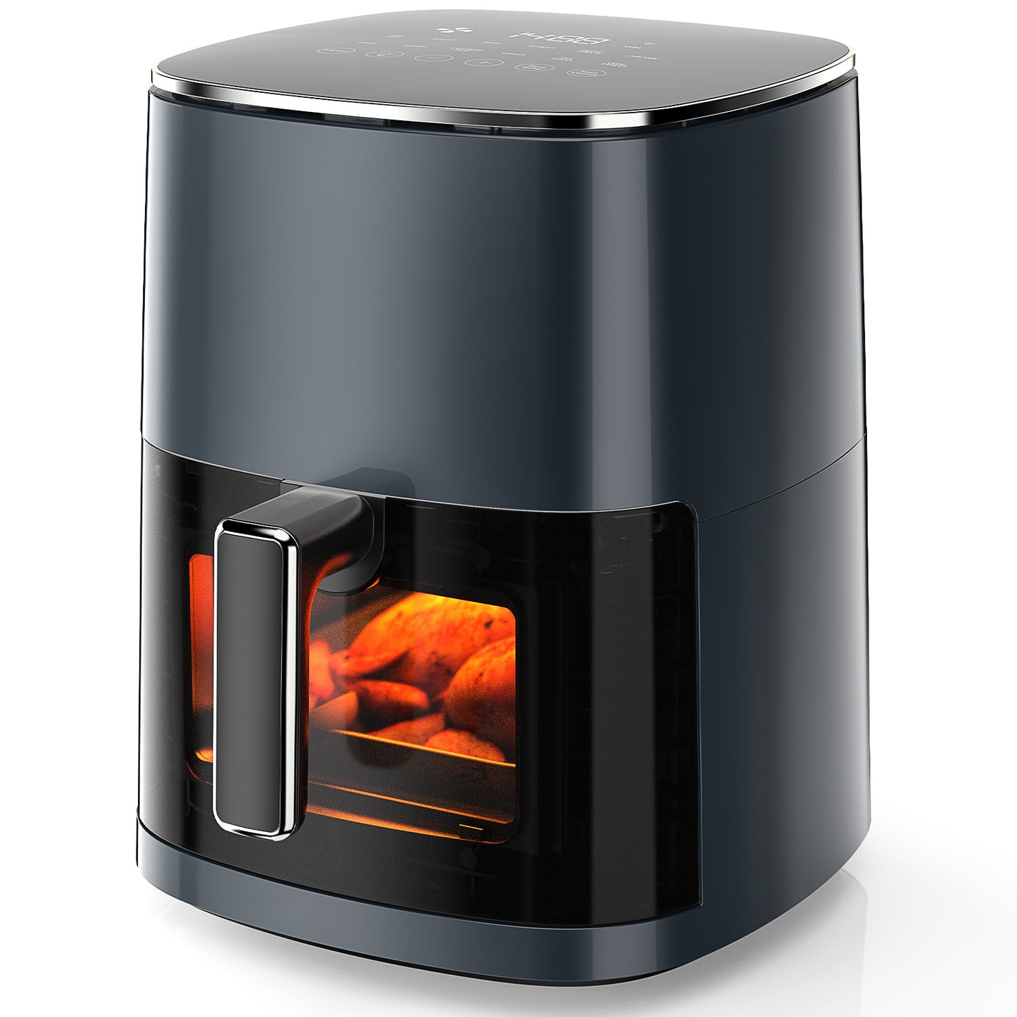 Quadratische Air Fryer Mit Sichtfenster 6-Quart Kapazität 12-in-1 - Hobbyfy